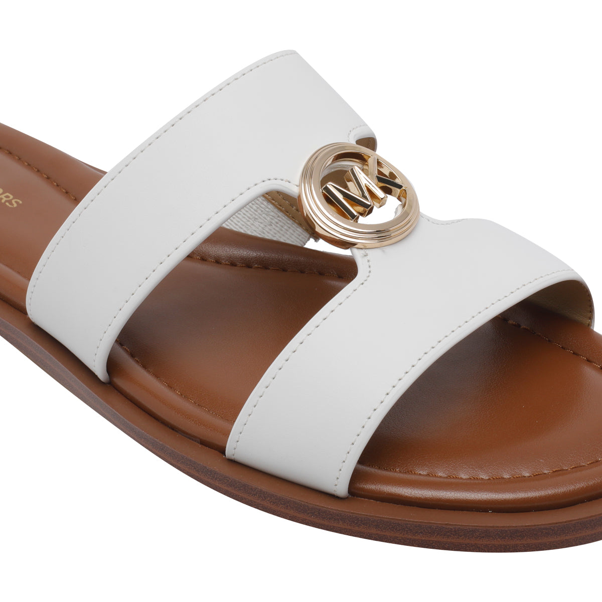 Michael Kors Sandals White Calf Leather/rubber Sole