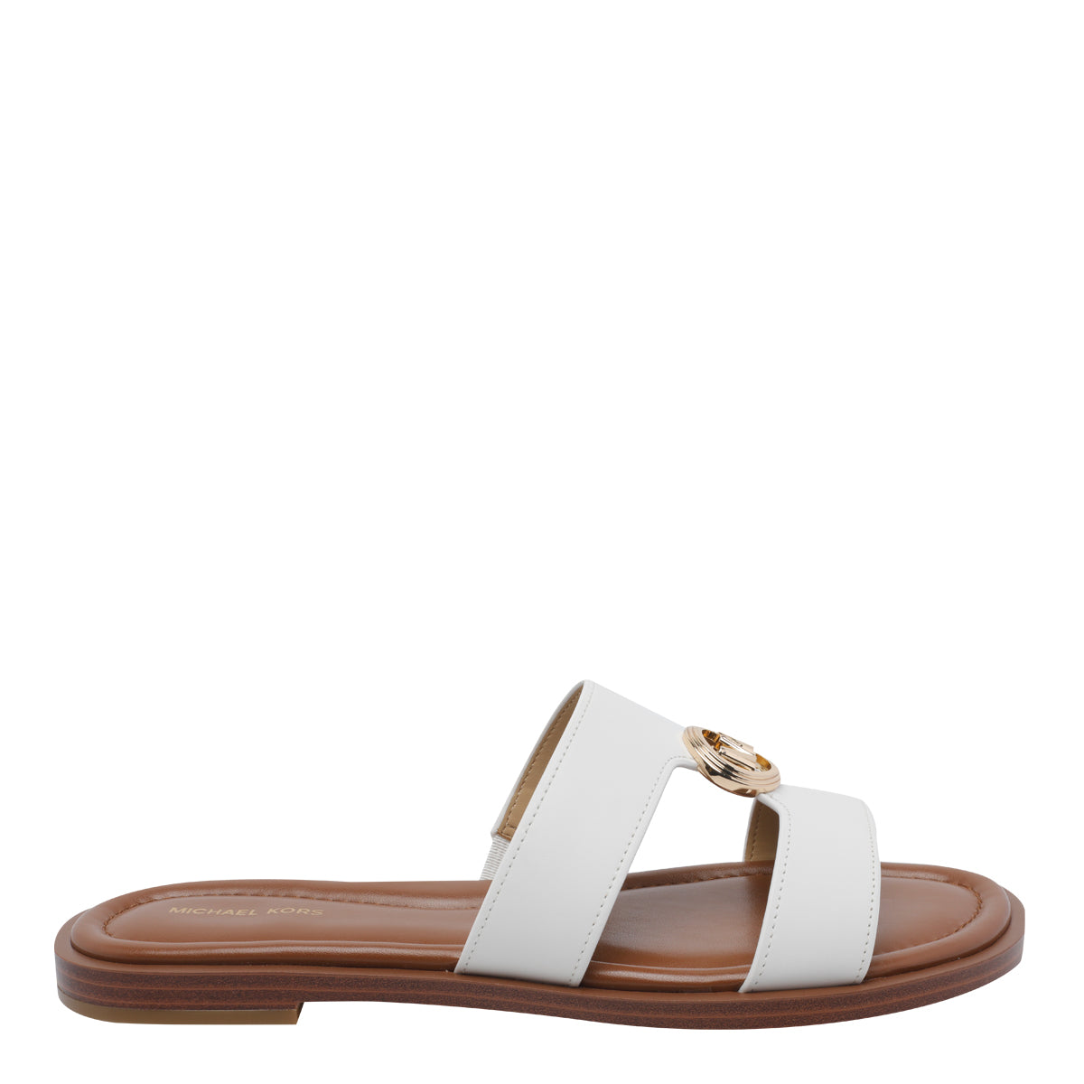Michael Kors Sandals White Calf Leather/rubber Sole