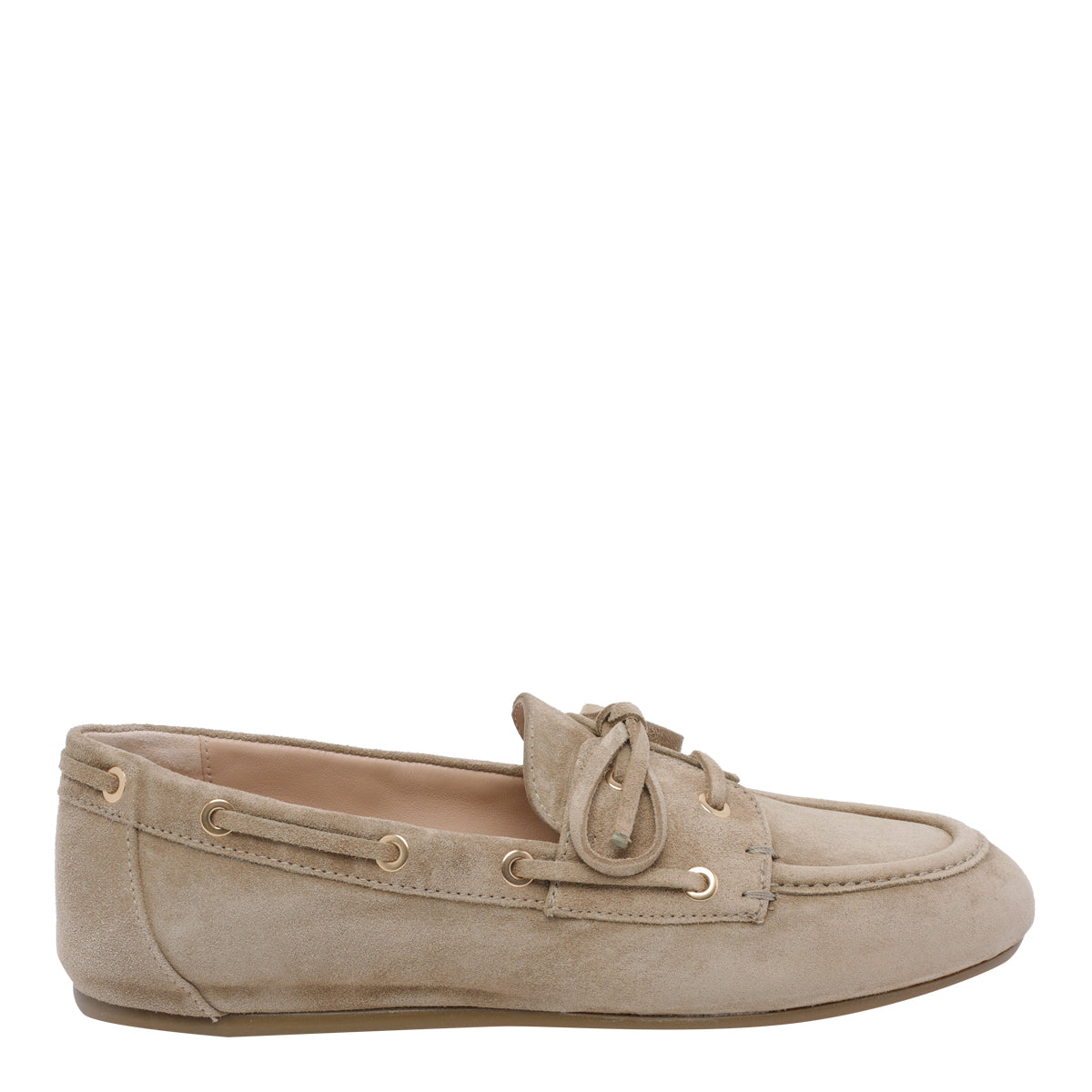 Stuart Weitzman Flat shoes Green Suede Leather/rubber Sole