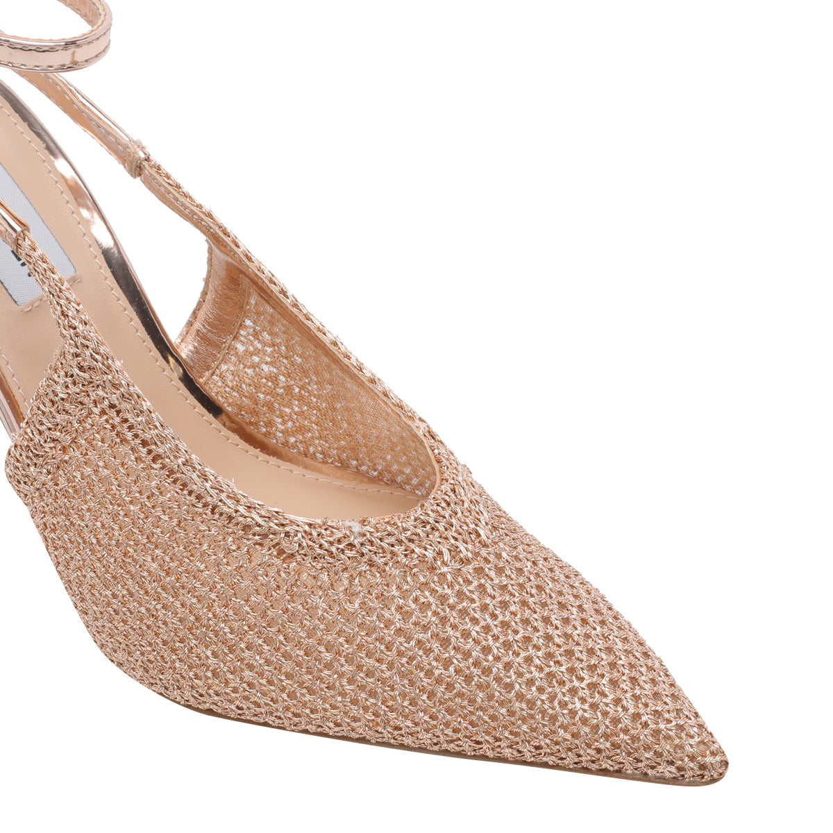 Steve Madden With Heel Pink Fabric/rubber Sole