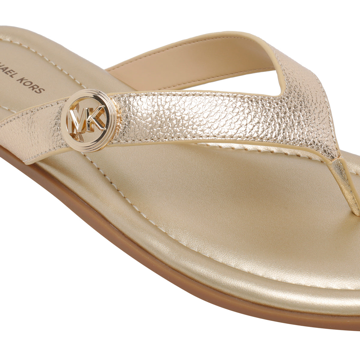 Michael Kors Sandals Golden Calf Leather/rubber Sole