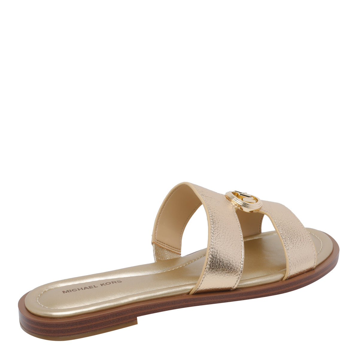 Michael Kors Sandals Golden Calf Leather/rubber Sole