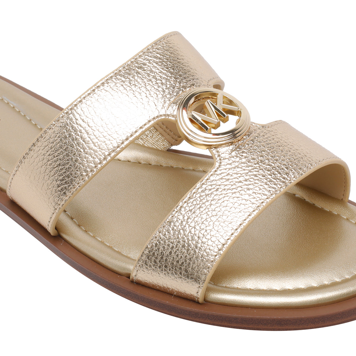 Michael Kors Sandals Golden Calf Leather/rubber Sole