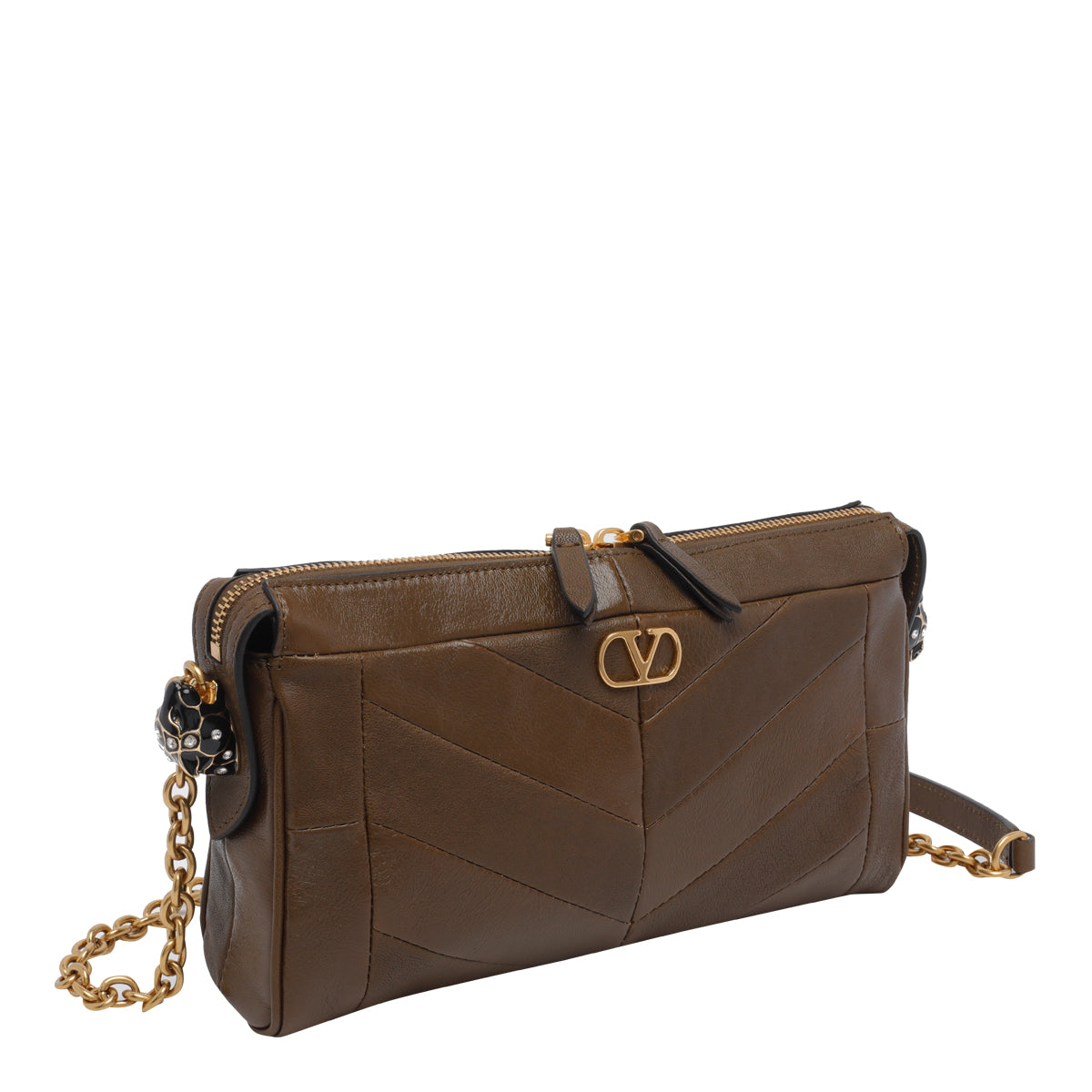 Valentino Garavani Bags Brown Calf Leather