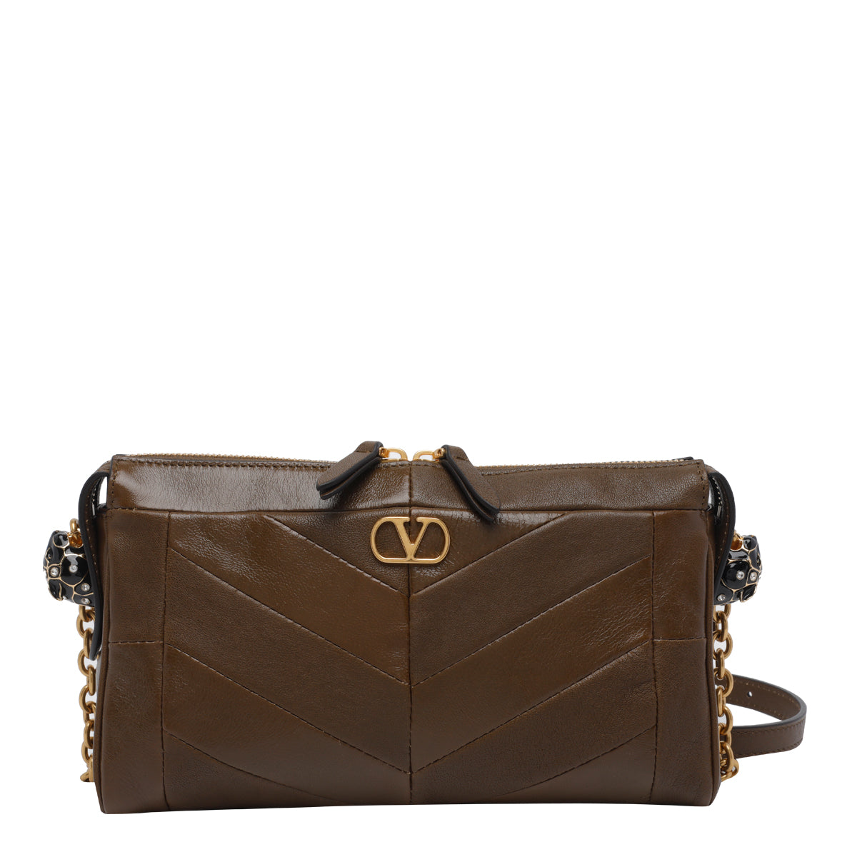 Valentino Garavani Bags Brown Calf Leather