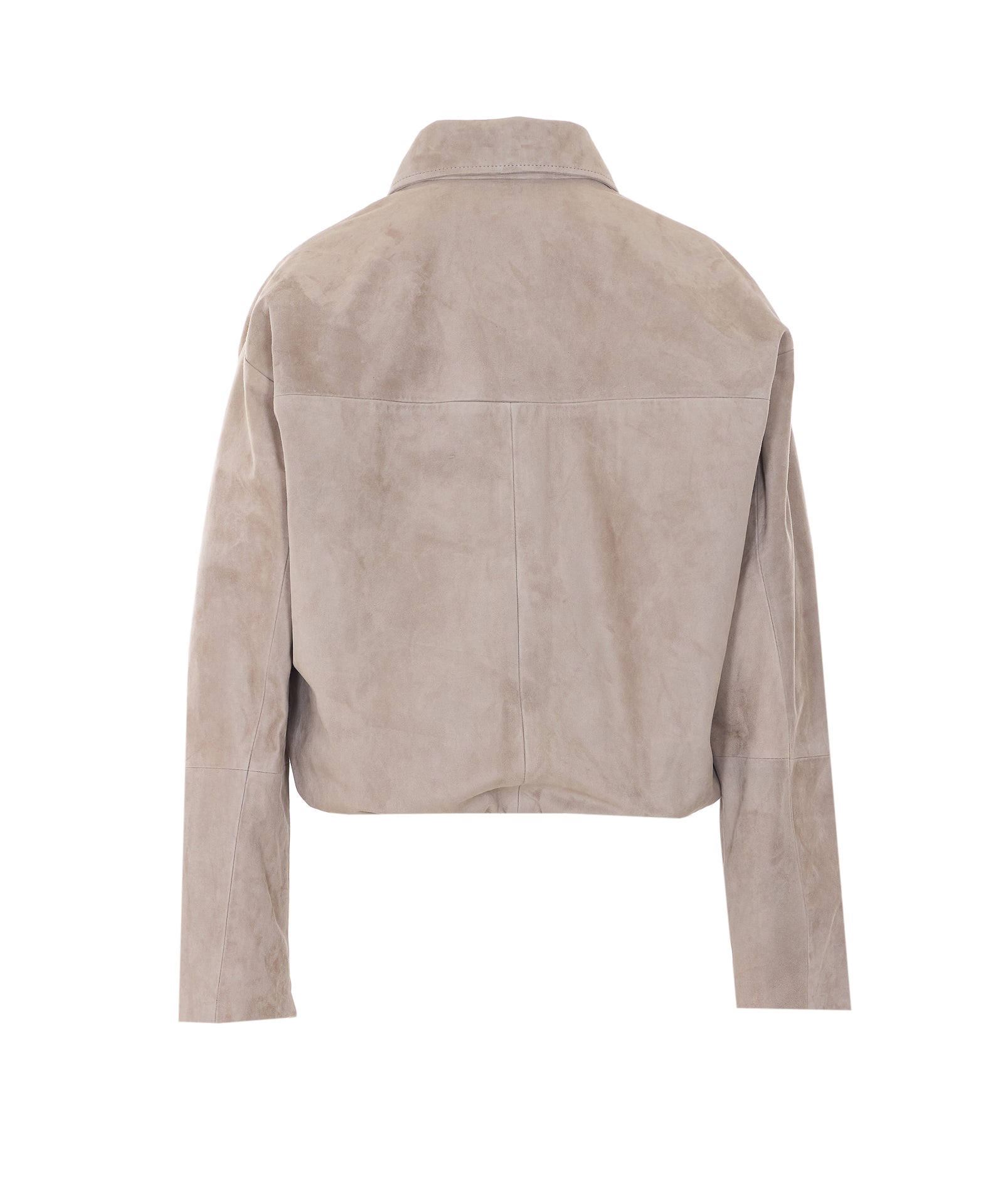 Arma Jackets Grey Lamb Leather