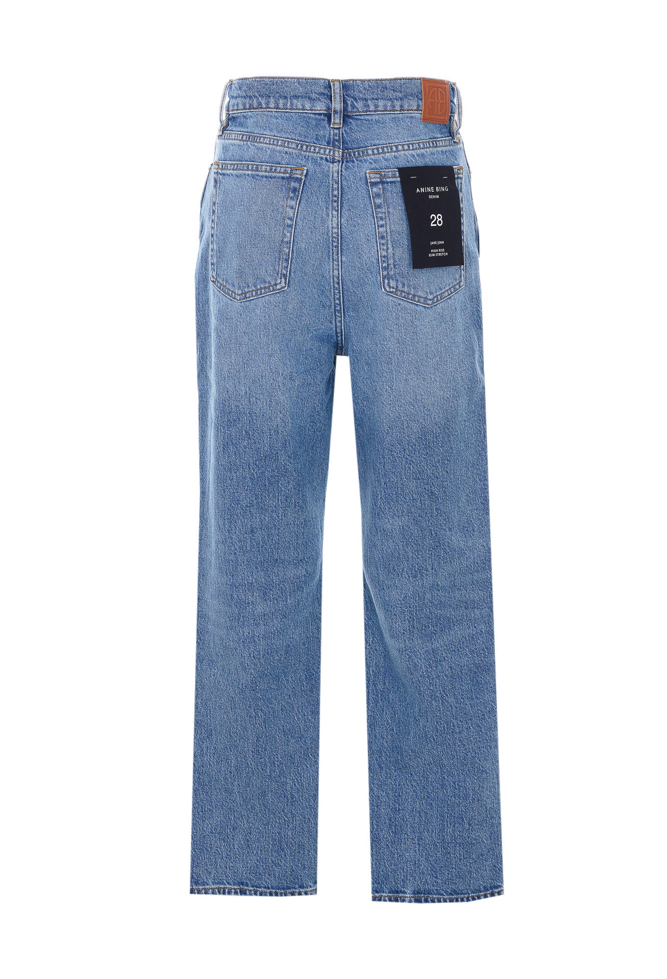 ANINE BING Jeans Blue Cotton