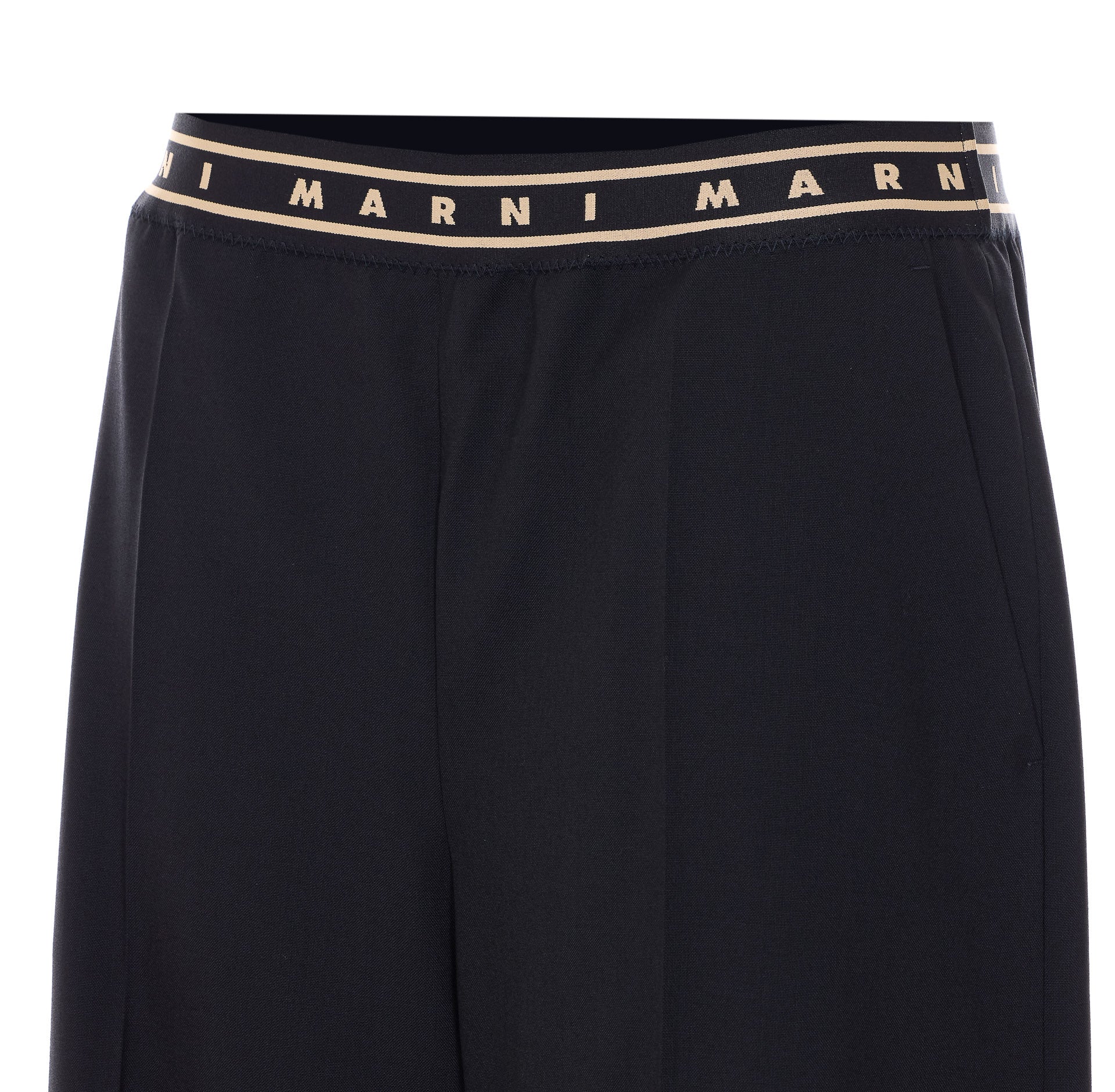 Marni Trousers Black Virgin Wool