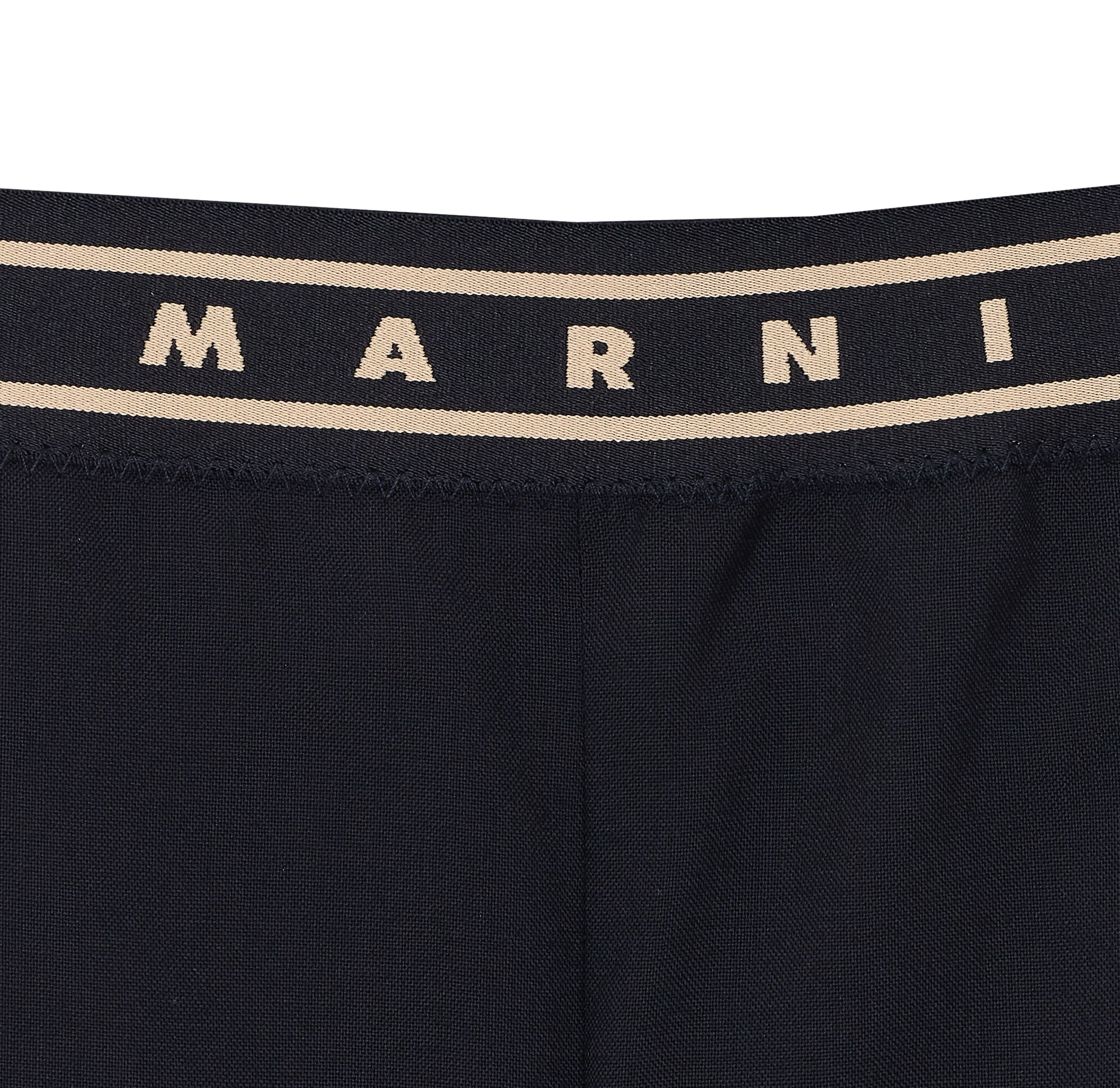 Marni Trousers Black Virgin Wool