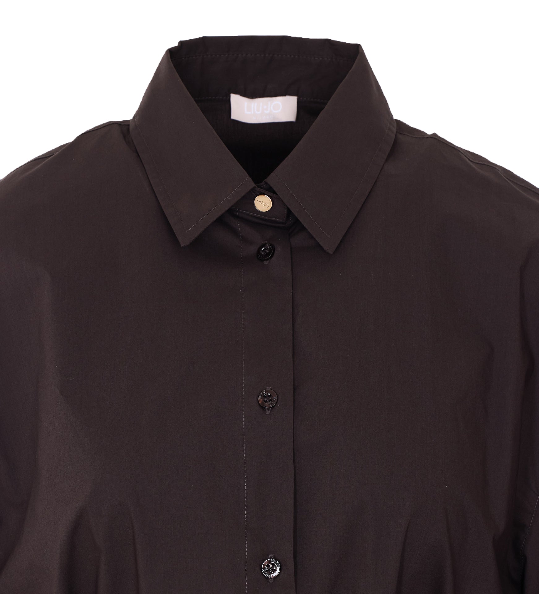 Liu Jo Shirts Brown Cotton