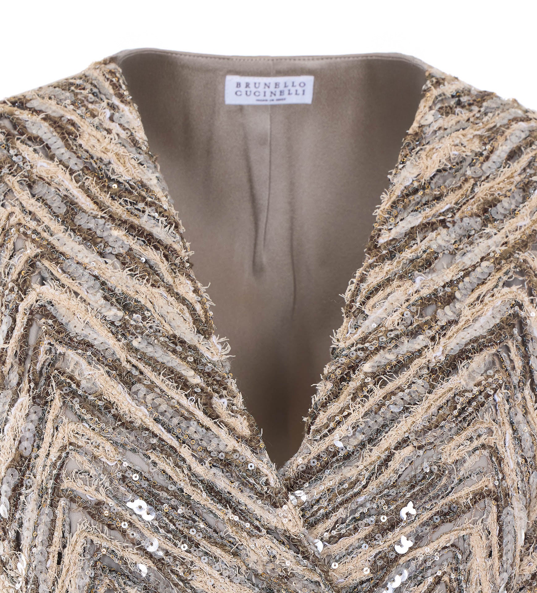 Brunello Cucinelli Sweaters Beige Paper