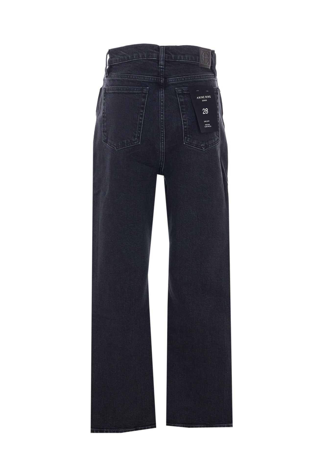 ANINE BING Jeans Black Cotton