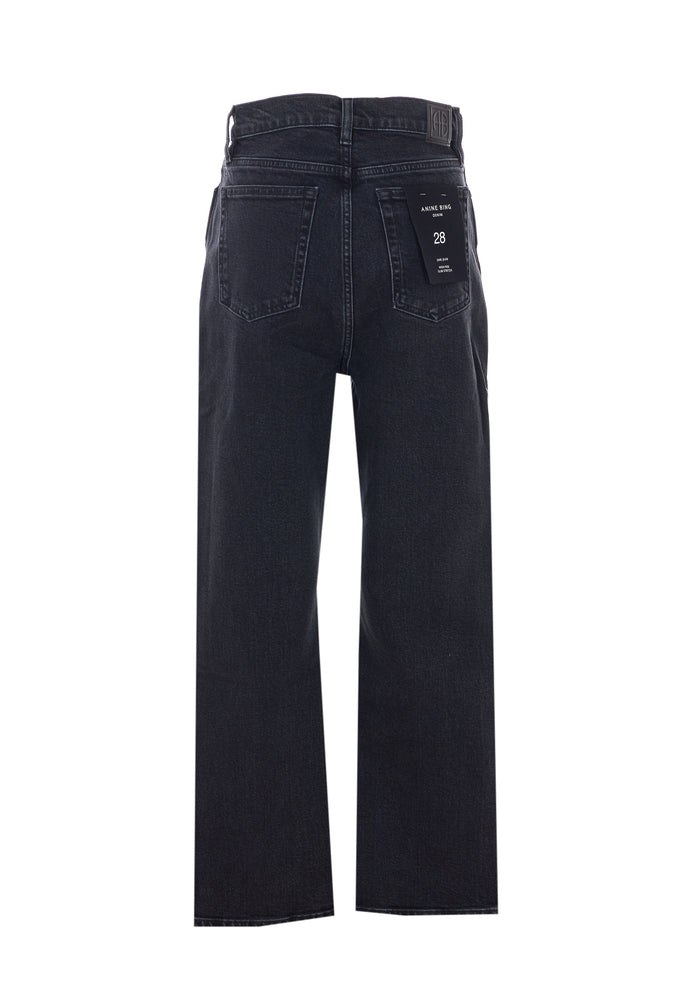 ANINE BING Jeans Black Cotton