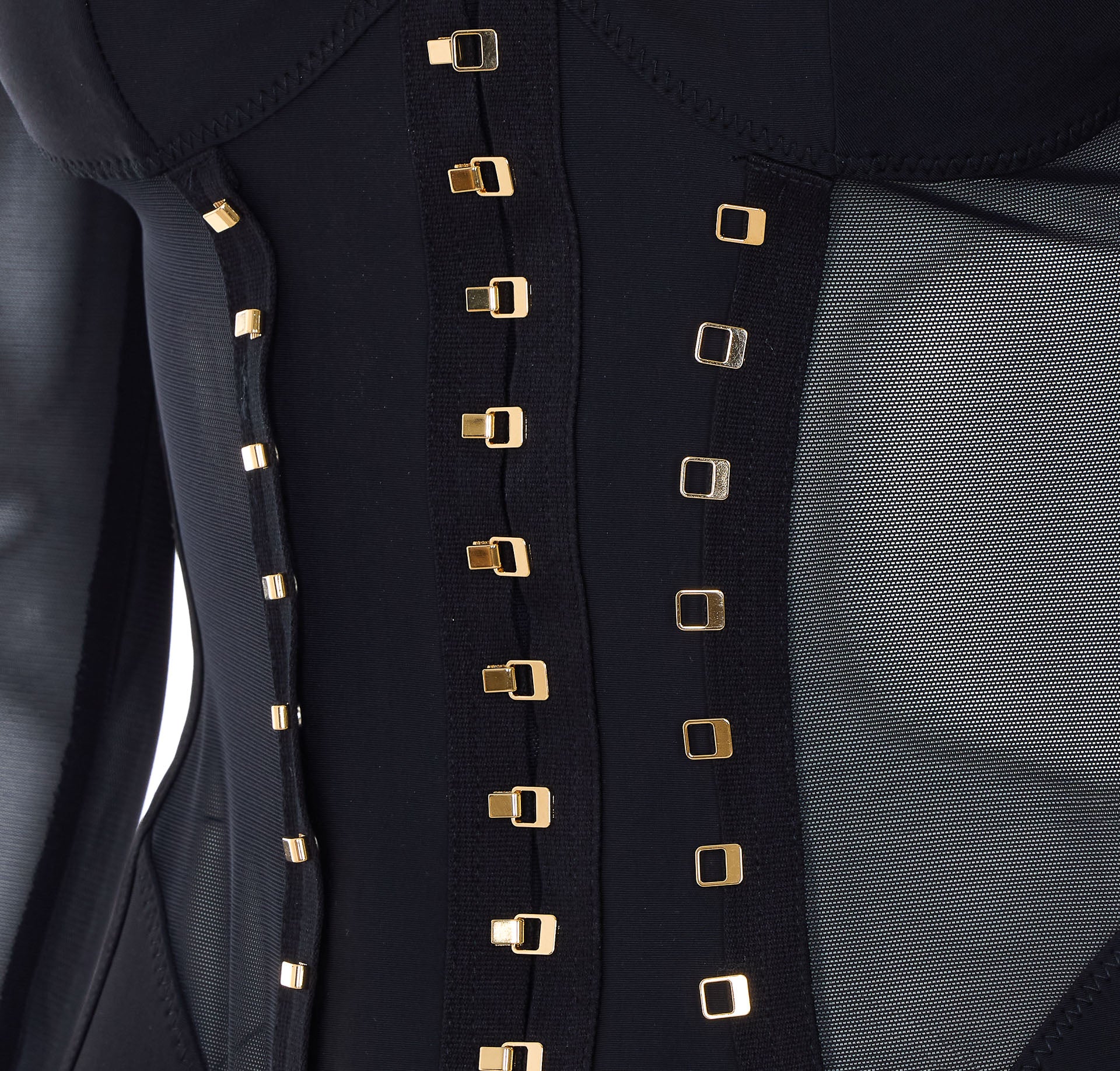 Elisabetta Franchi Jackets Black Polyamide