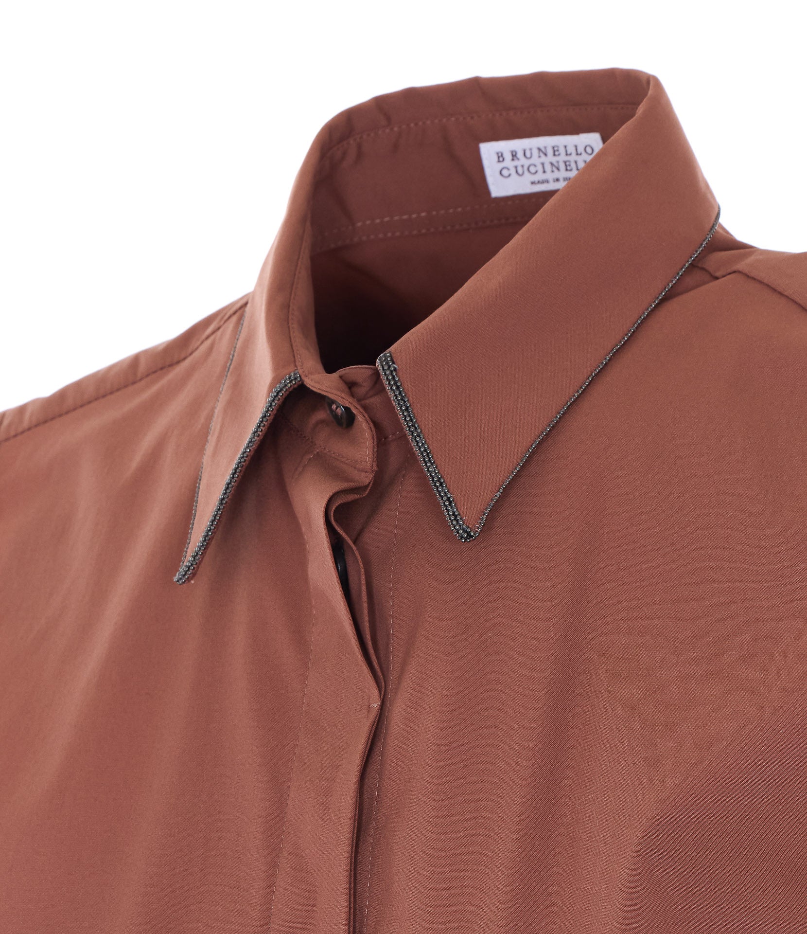 Brunello Cucinelli Shirts Red Cotton