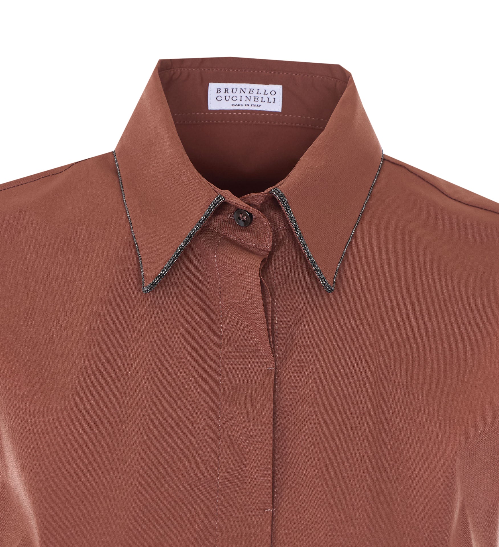 Brunello Cucinelli Shirts Red Cotton