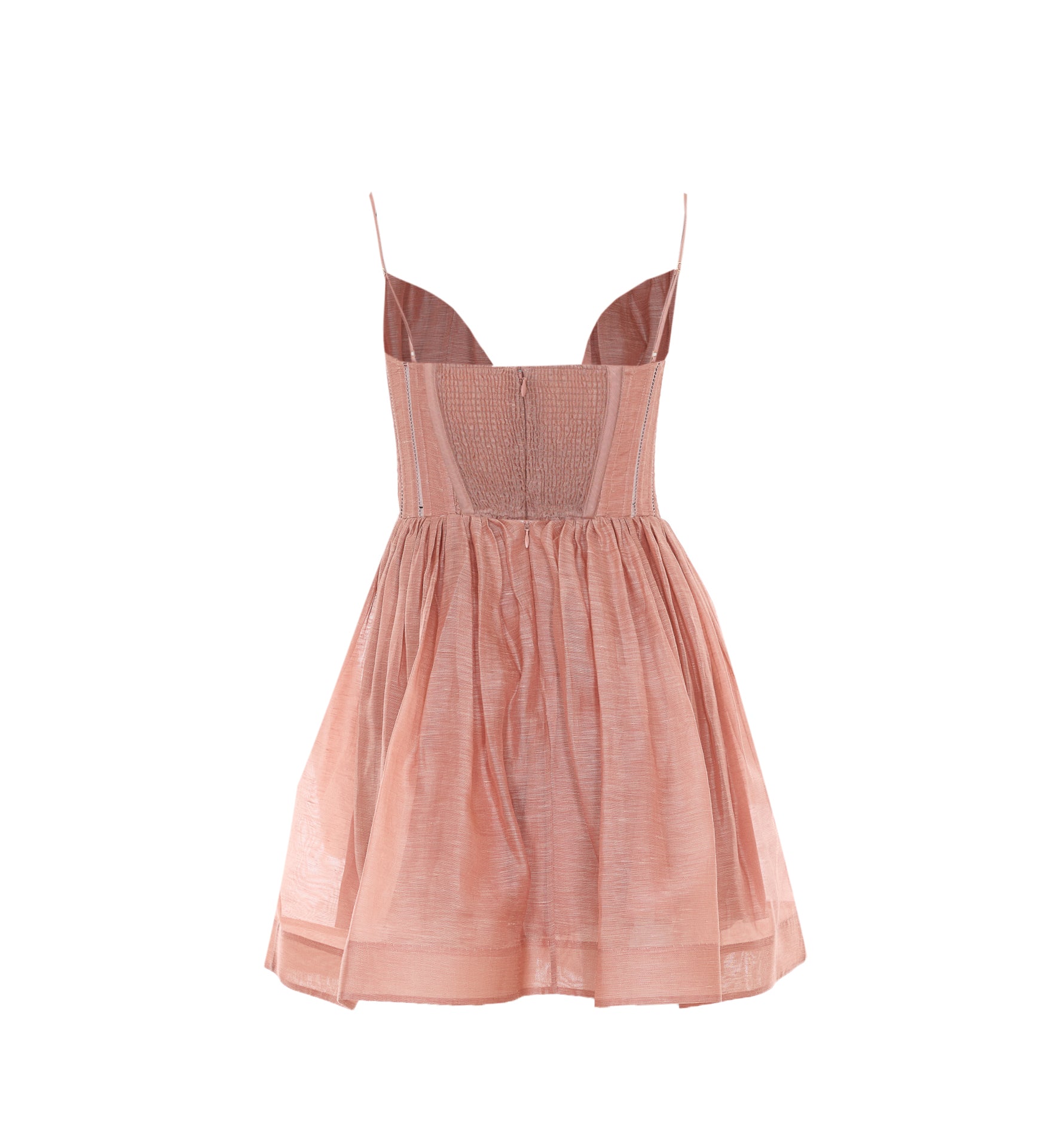 Zimmermann Dresses Pink Linen