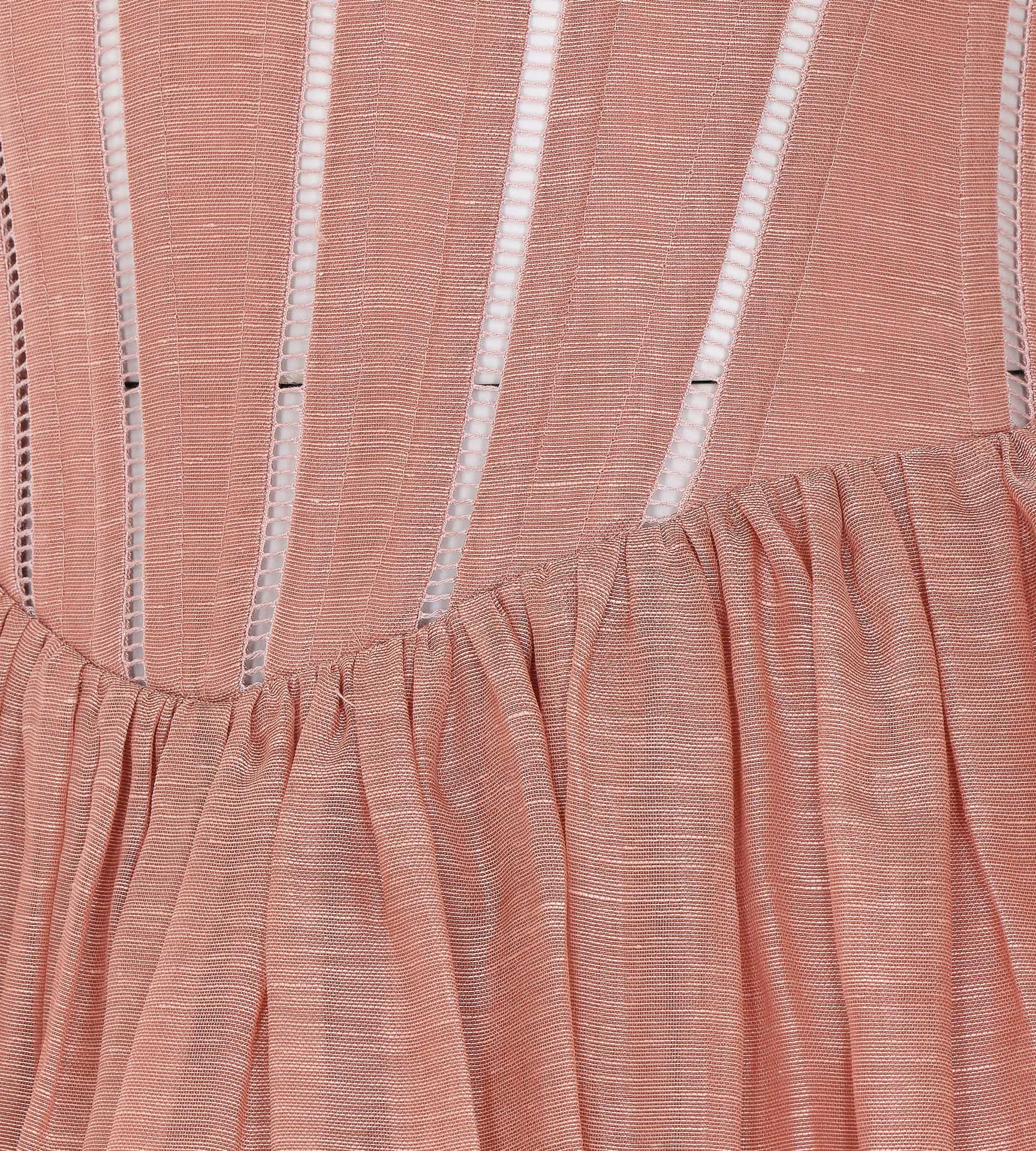 Zimmermann Dresses Pink Linen