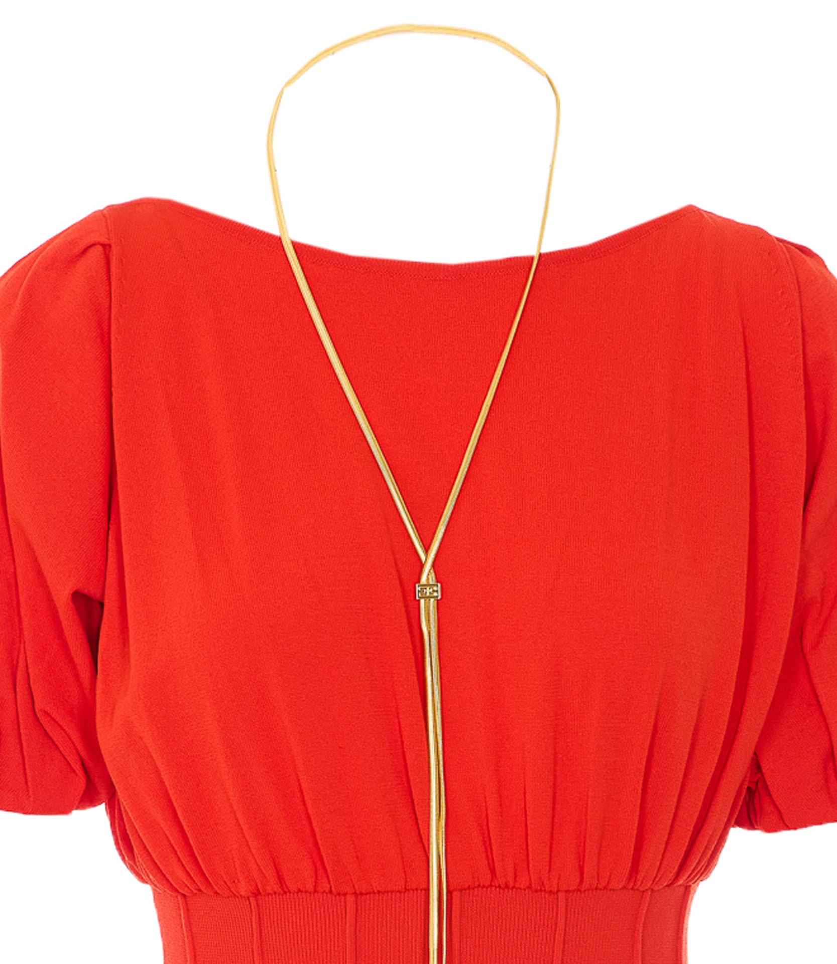 Elisabetta Franchi Dresses Orange Viscose