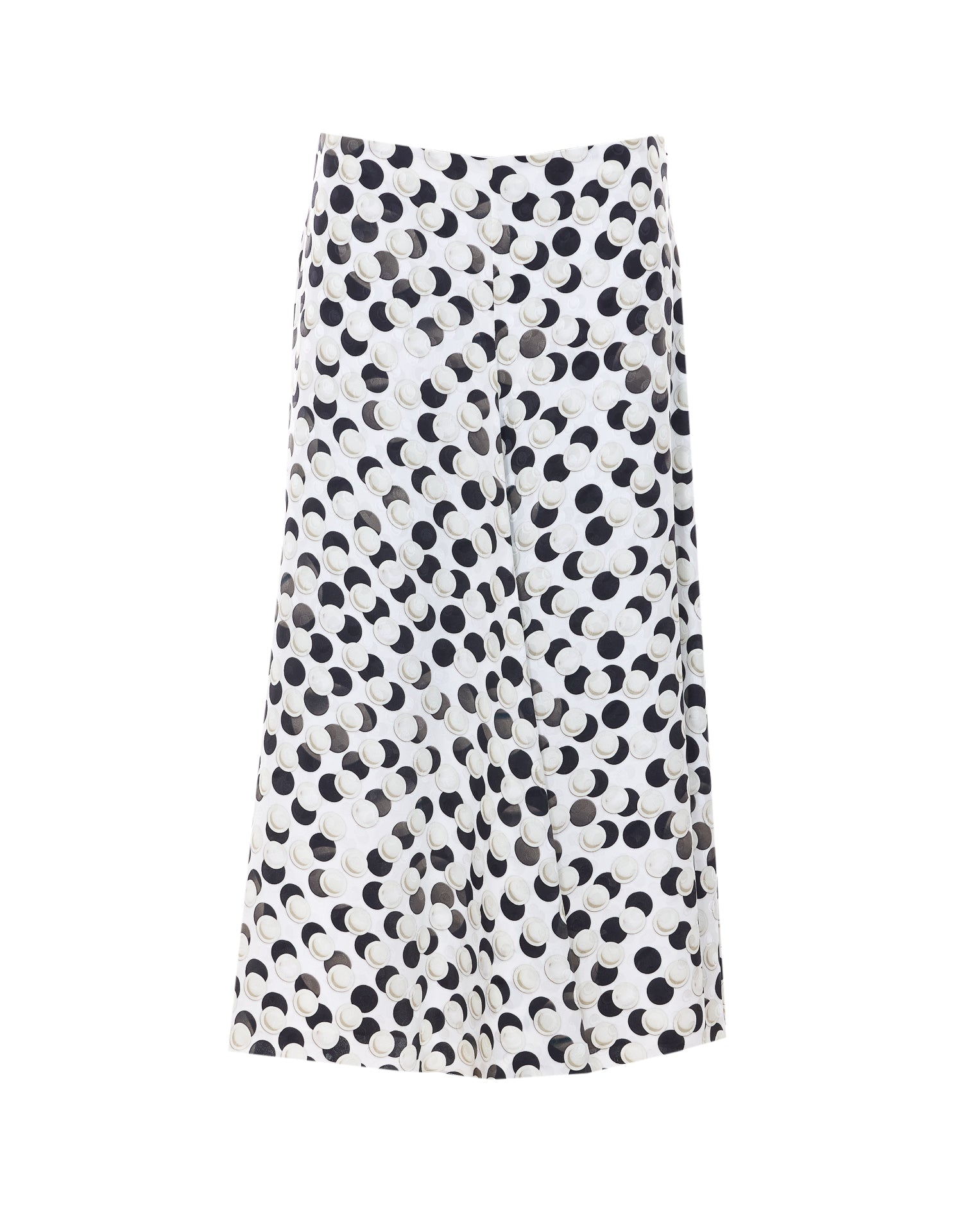 Fendi Skirts Black Silk