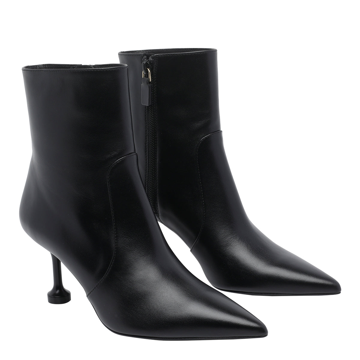 Stuart Weitzman Boots Black Calf Leather/leather Sole