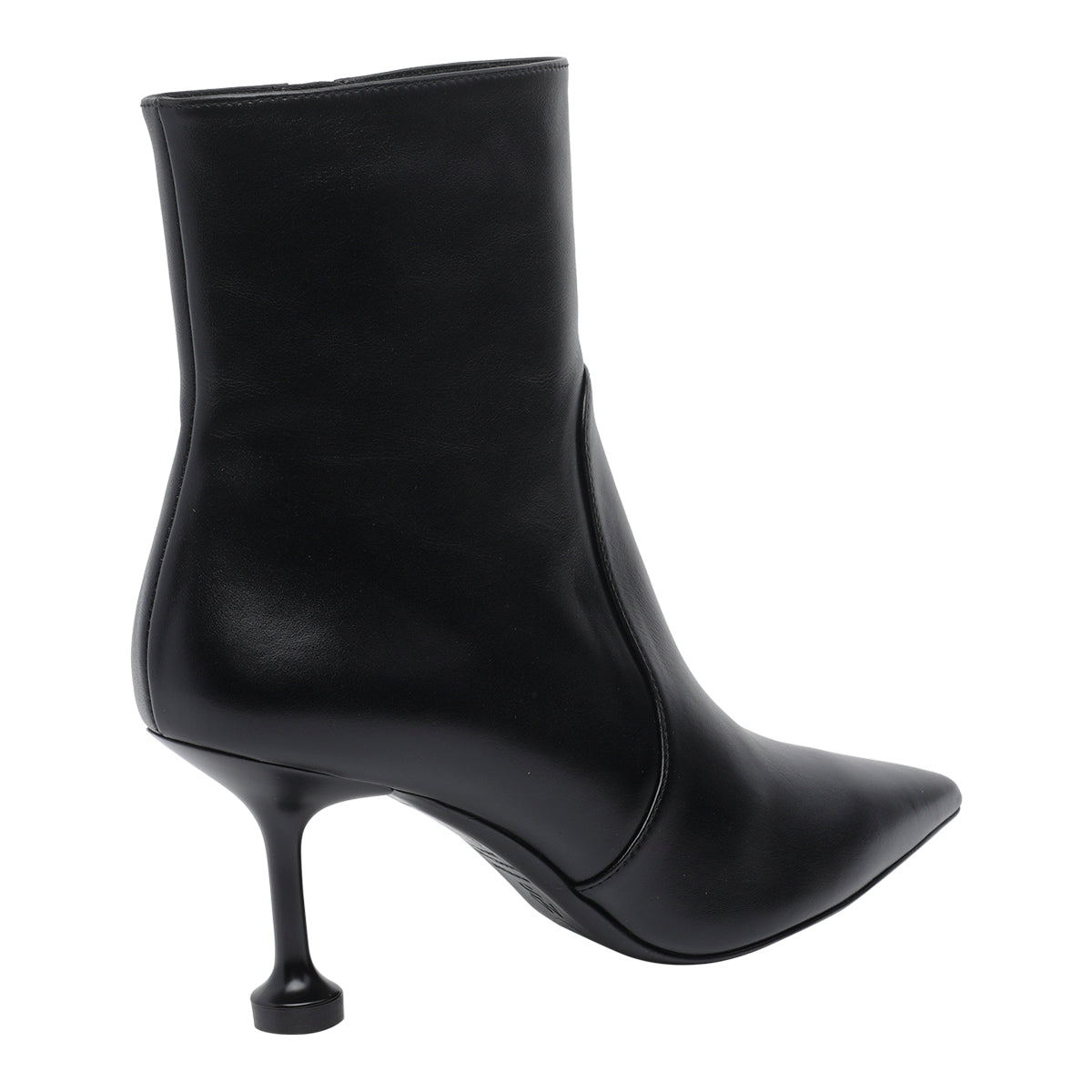 Stuart Weitzman Boots Black Calf Leather/leather Sole