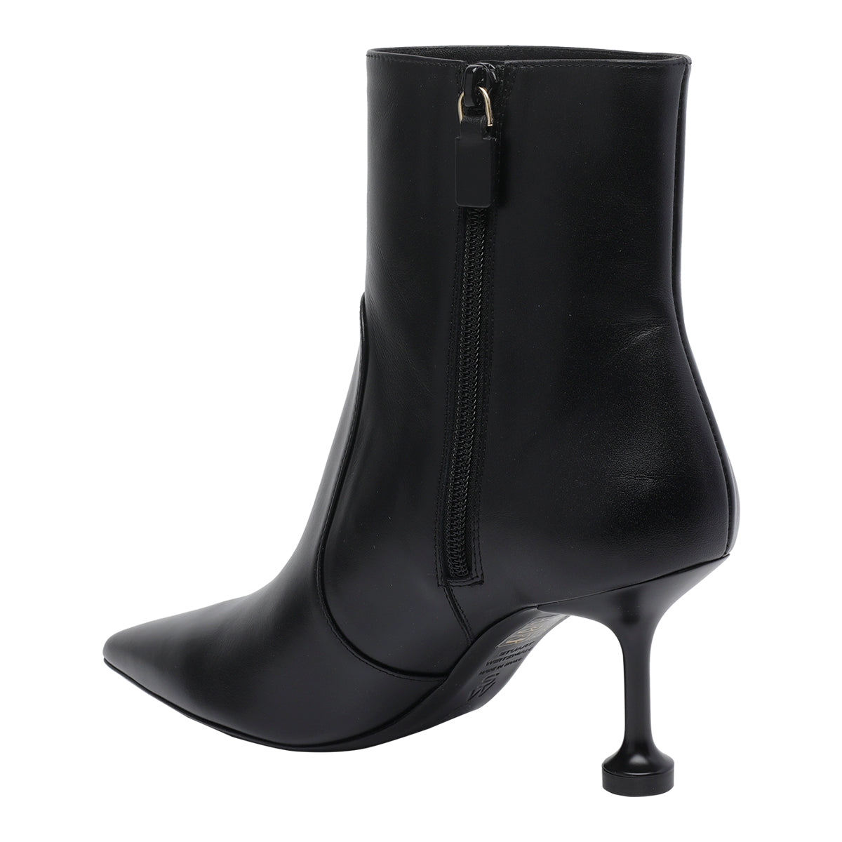 Stuart Weitzman Boots Black Calf Leather/leather Sole