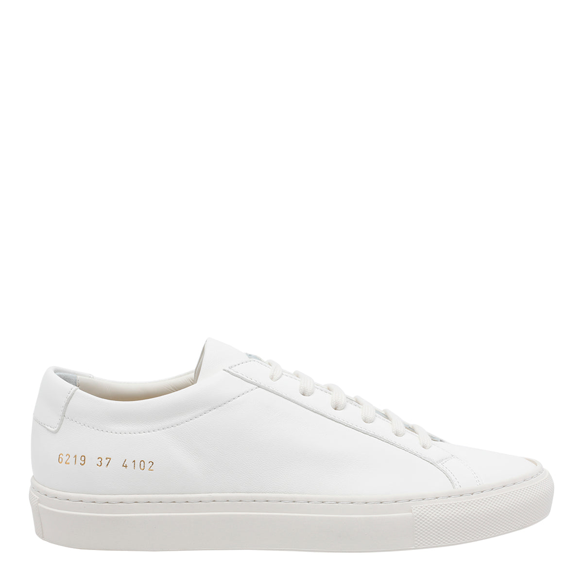 Common Projects Sneakers White Calf Leather/rubber Sole