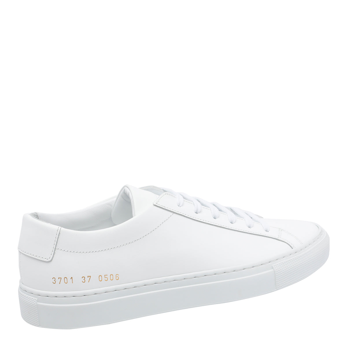 Common Projects Sneakers White Calf Leather/rubber Sole