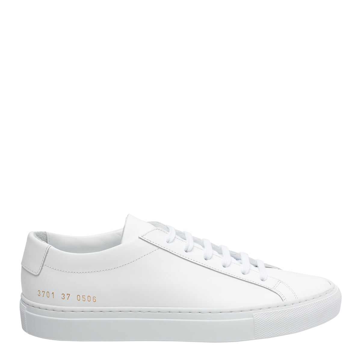 Common Projects Sneakers White Calf Leather/rubber Sole
