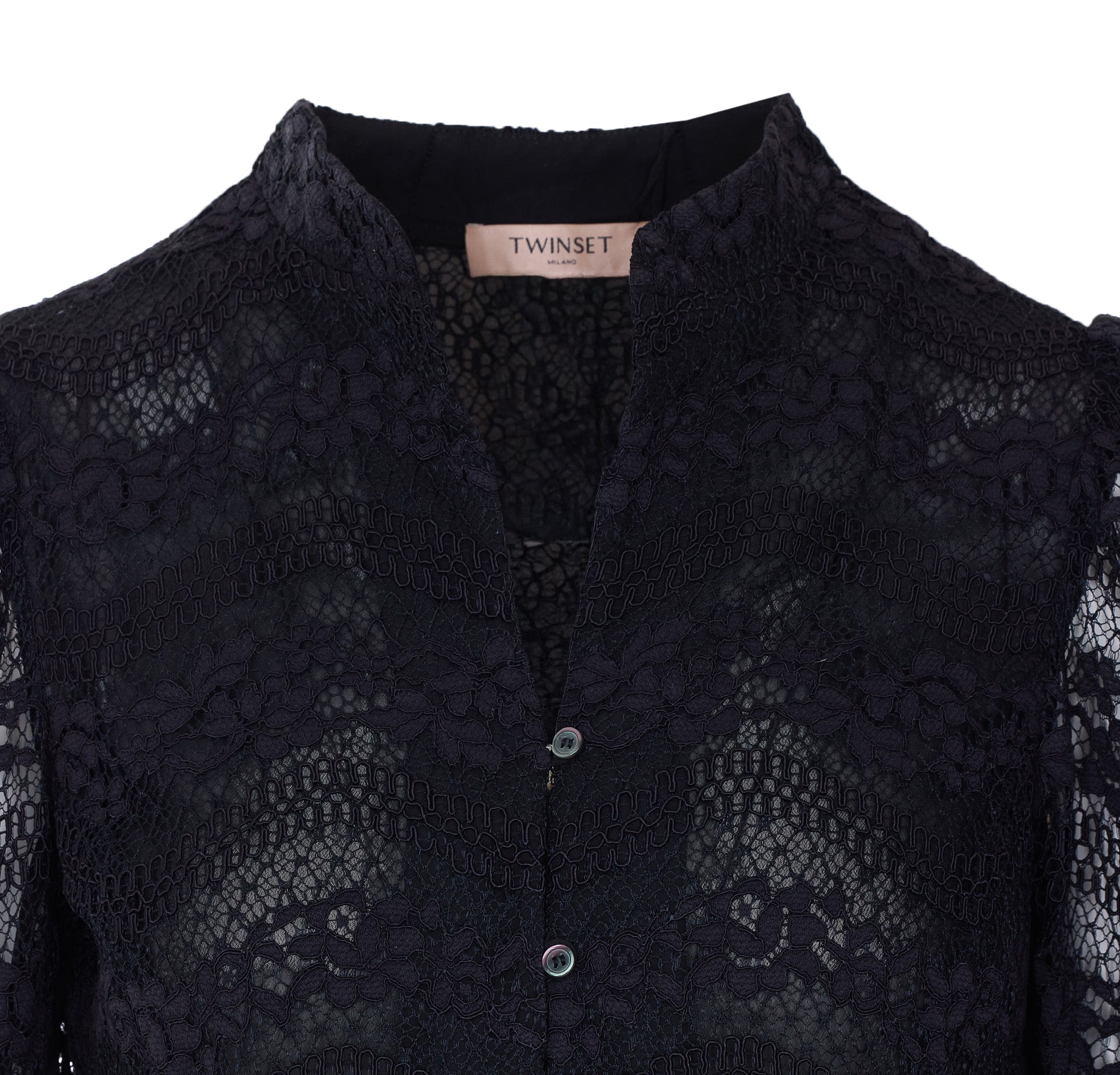 Twin-set Shirts Black Viscose