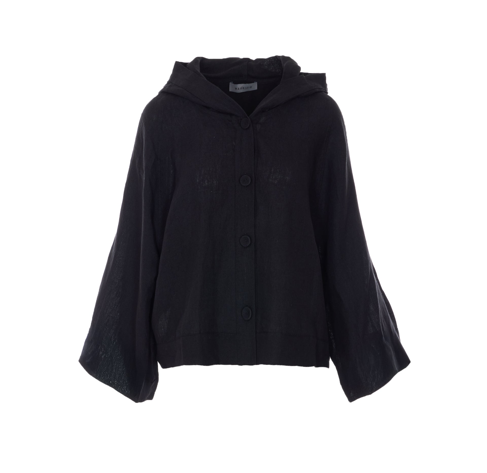 MAURIZIO Jackets Black Linen