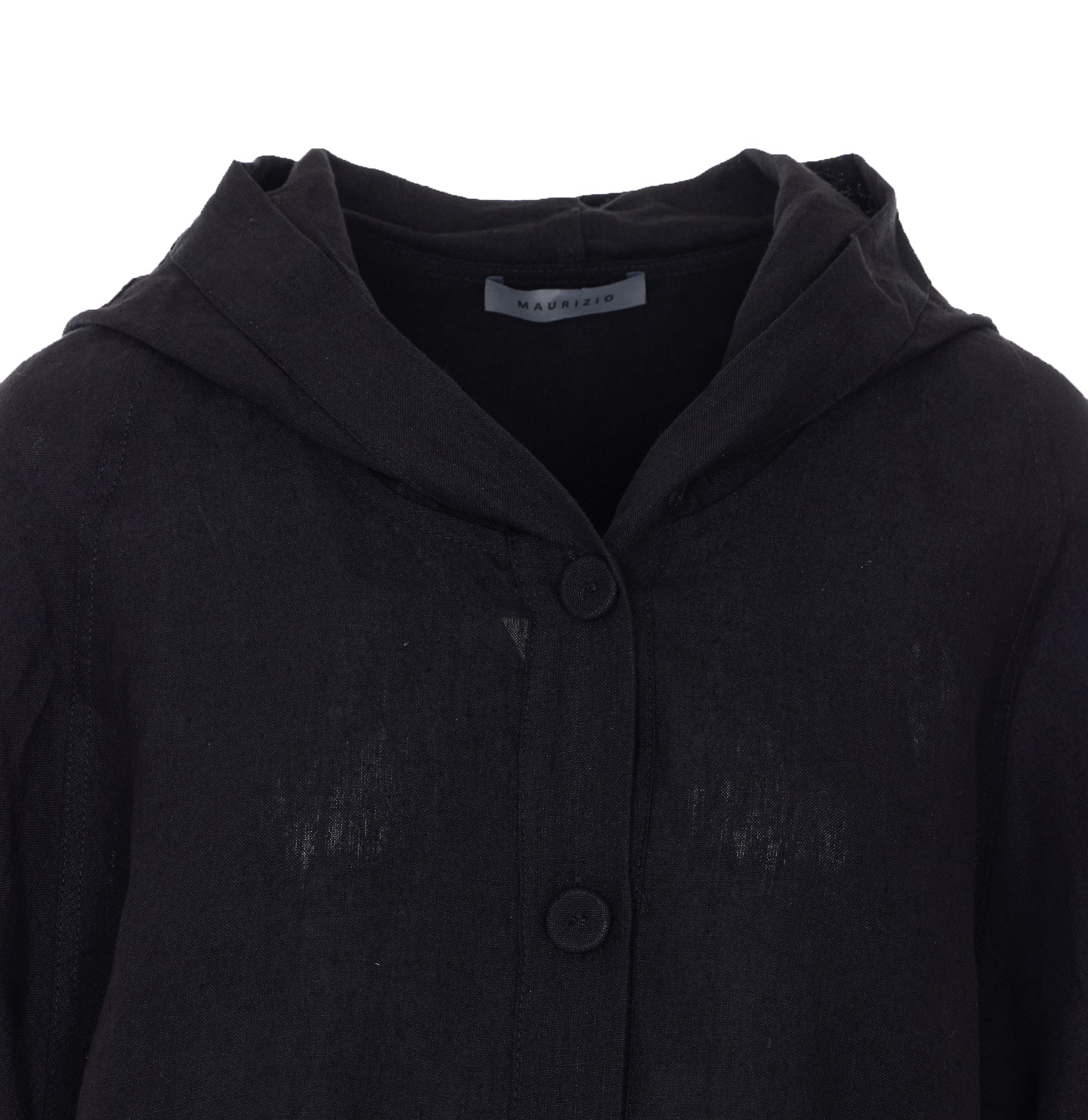 MAURIZIO Jackets Black Linen