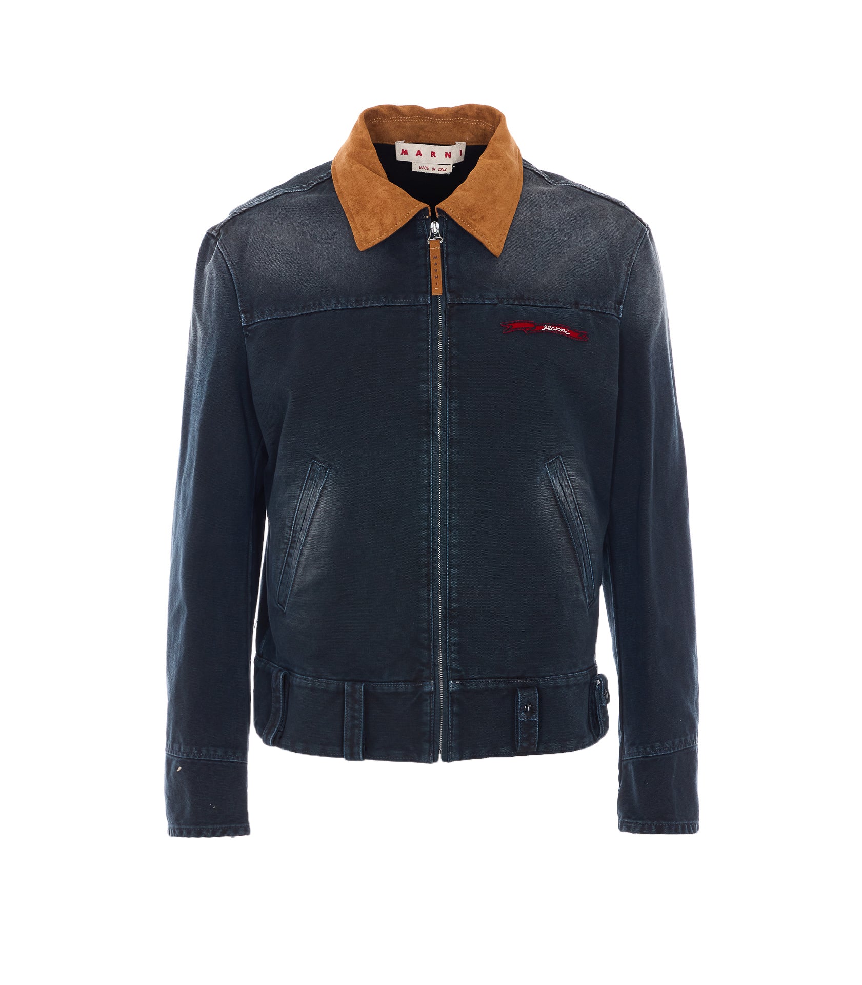 Marni Jackets Blue Cotton
