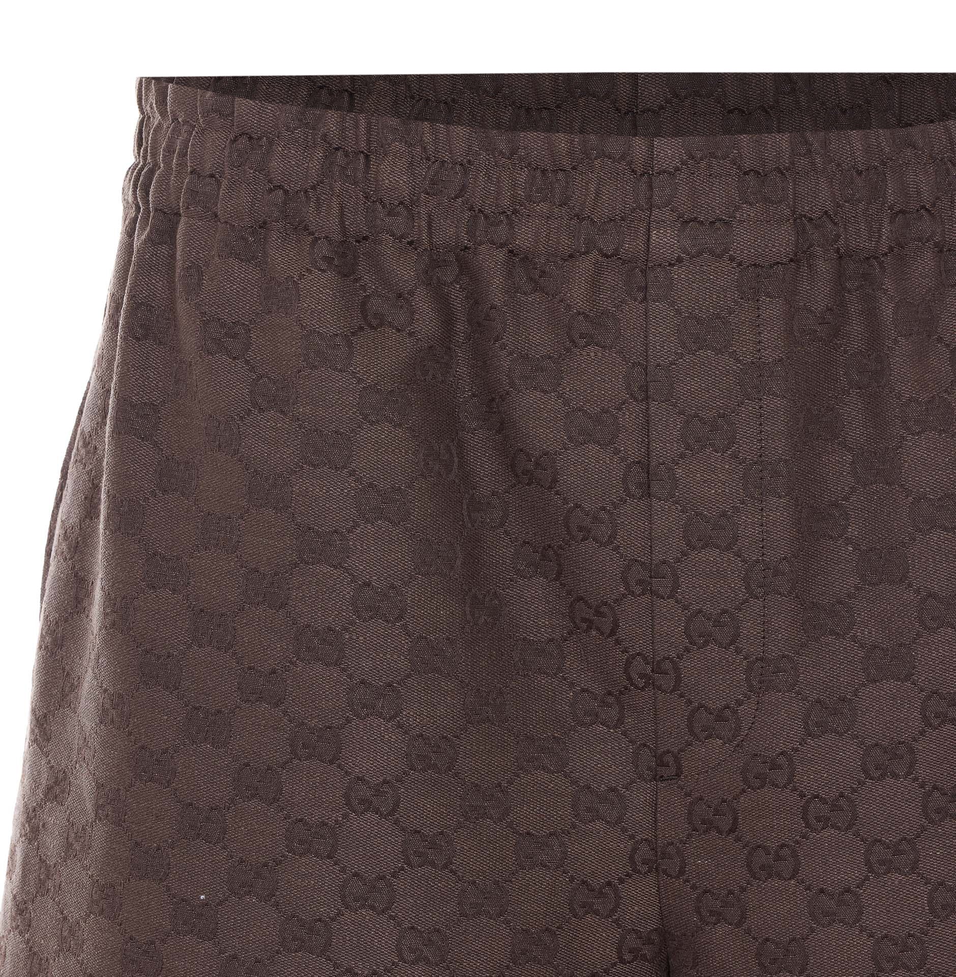 Gucci Shorts Brown Linen