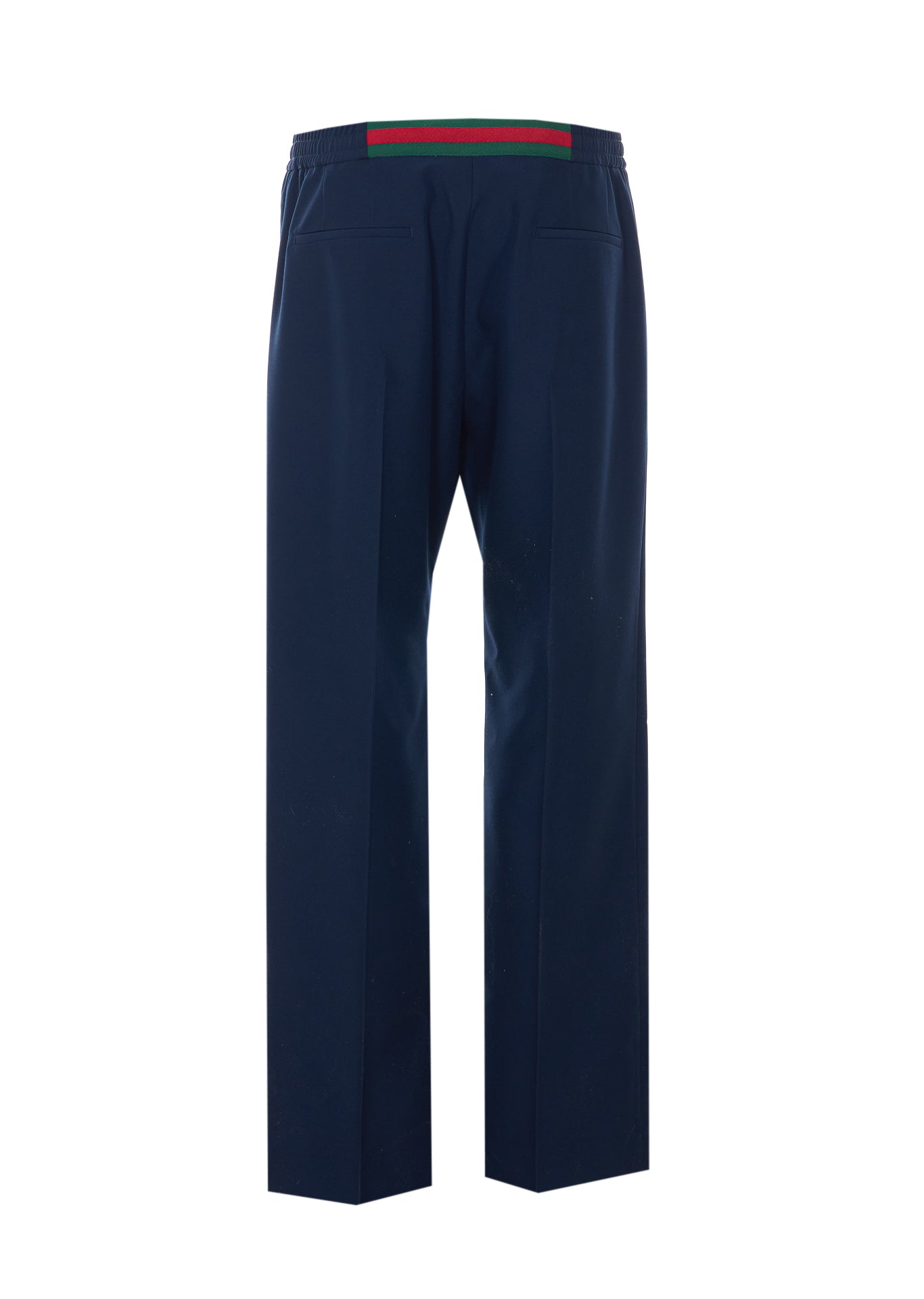 Gucci Trousers Blue Polyester
