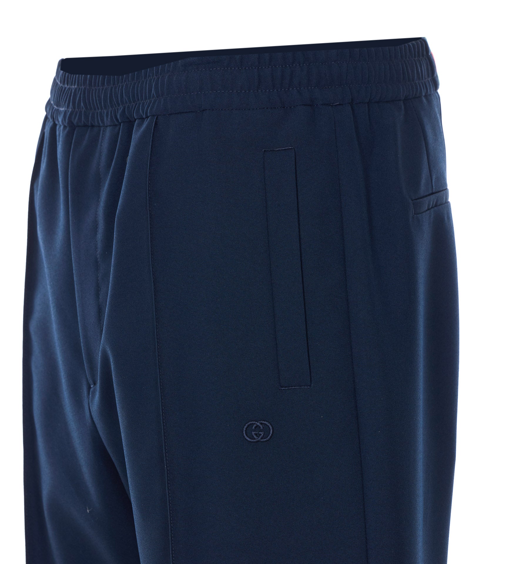 Gucci Trousers Blue Polyester