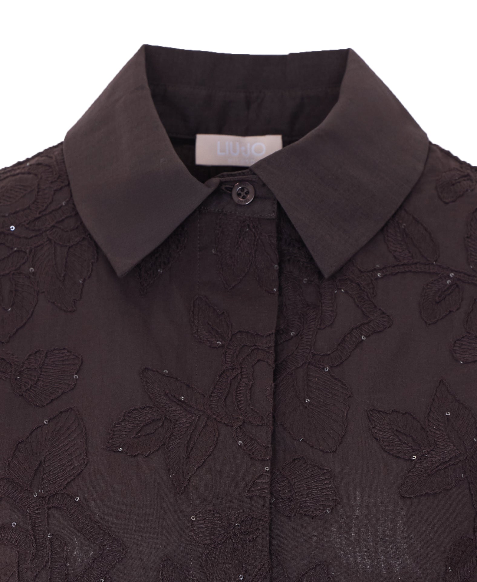 Liu Jo Shirts Brown Cotton
