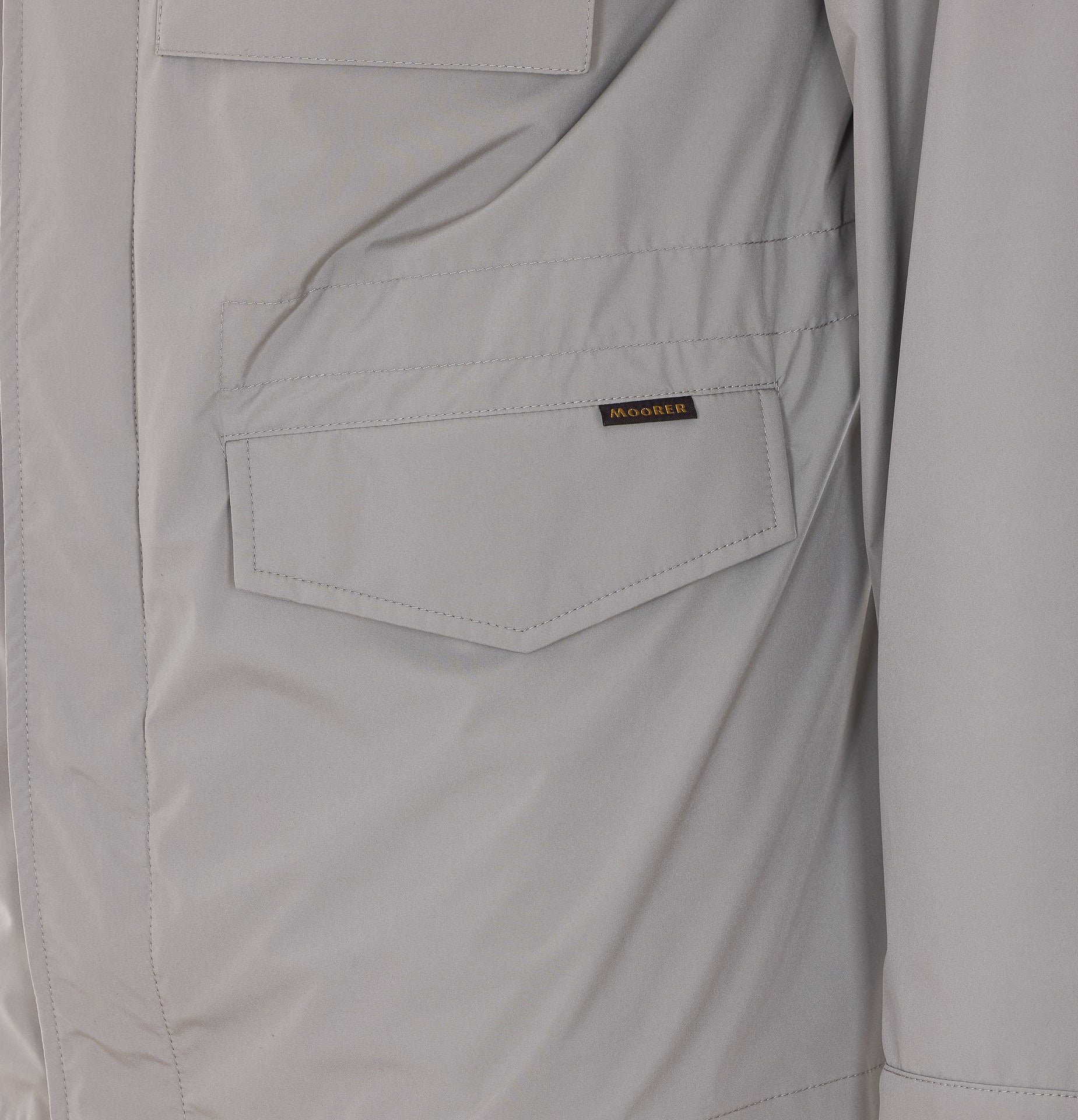 Moorer Jackets Grey Polyester