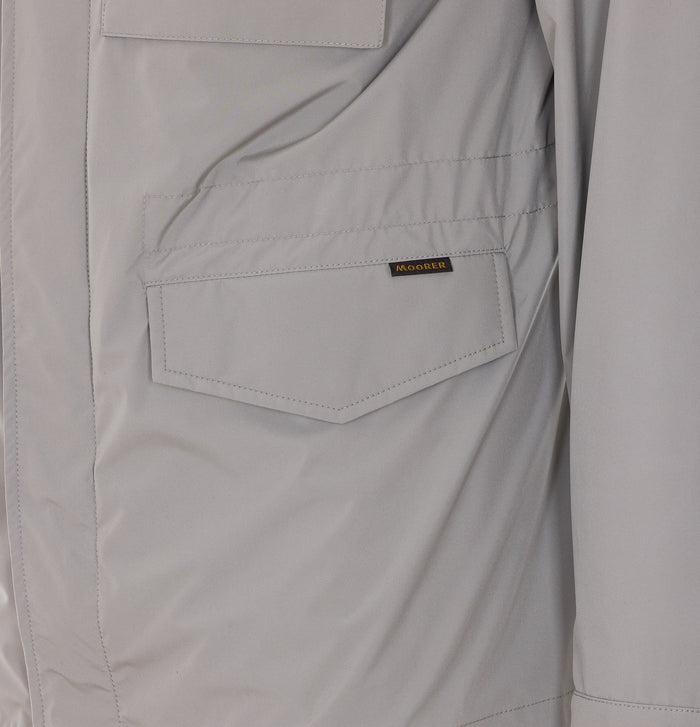 Moorer Jackets Grey Polyester