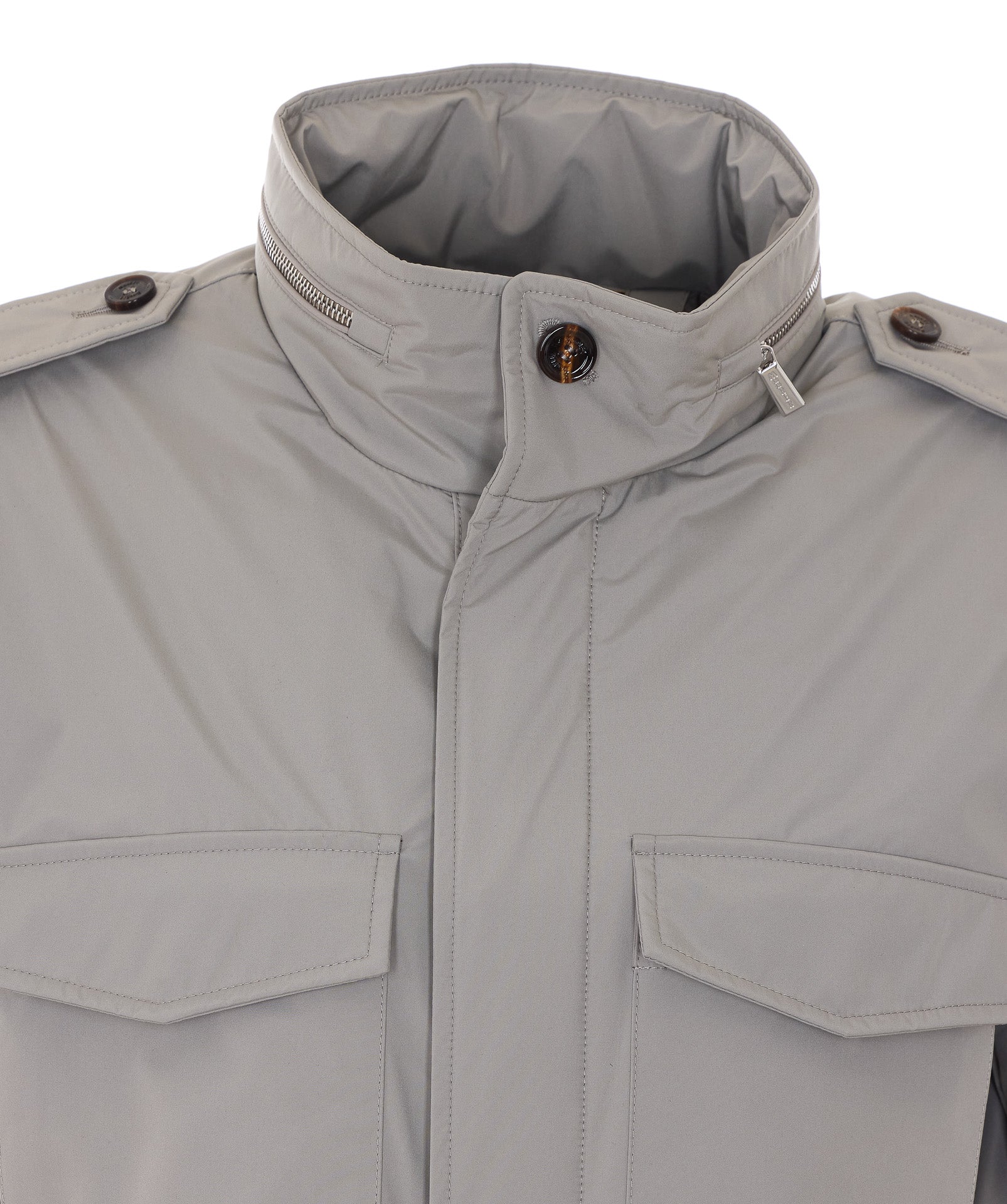 Moorer Jackets Grey Polyester
