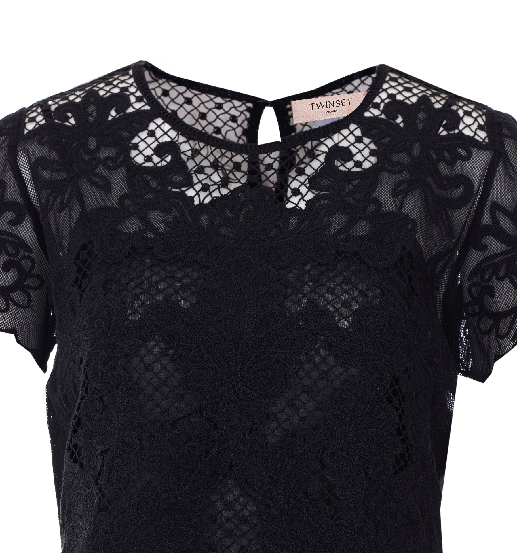 Twin-set T-shirts and Polos Black Cotton