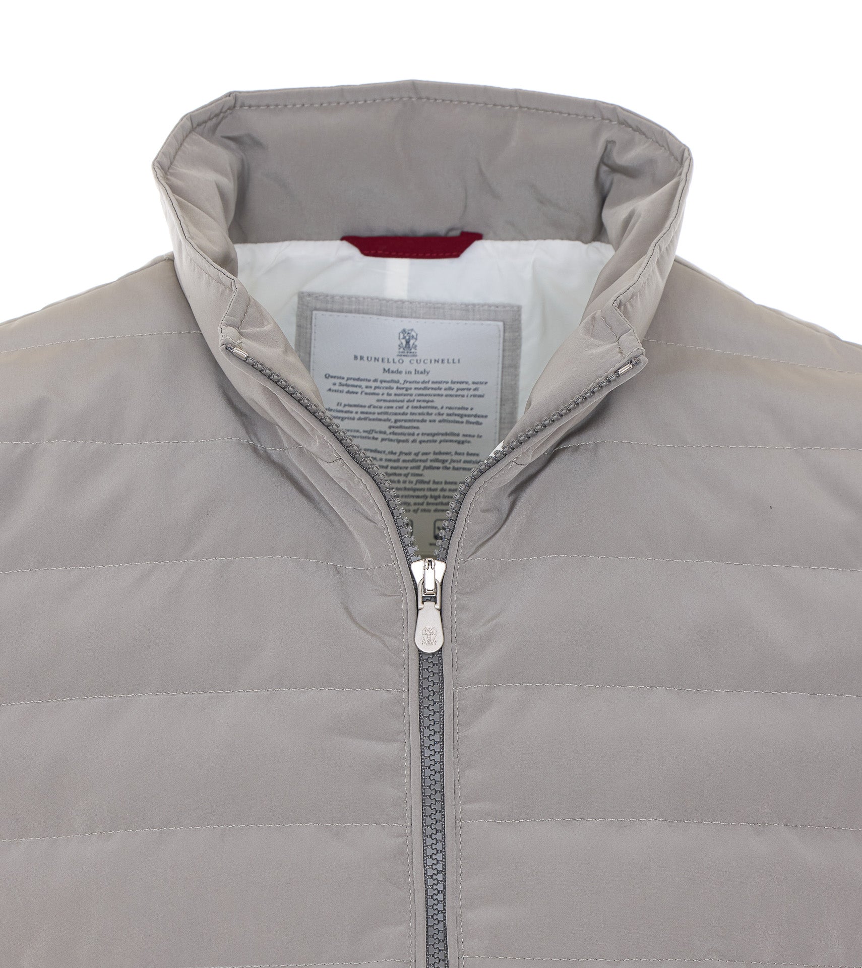 Brunello Cucinelli Jackets Grey Polyester
