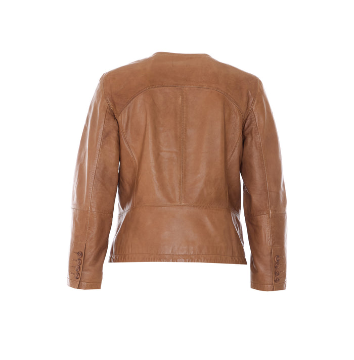 Bully Jackets Brown Genuine Leather