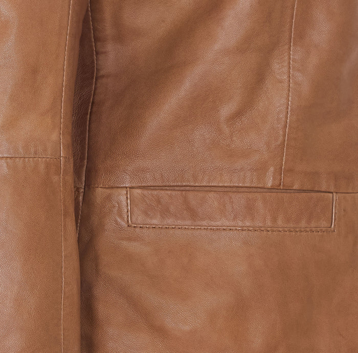 Bully Jackets Brown Genuine Leather