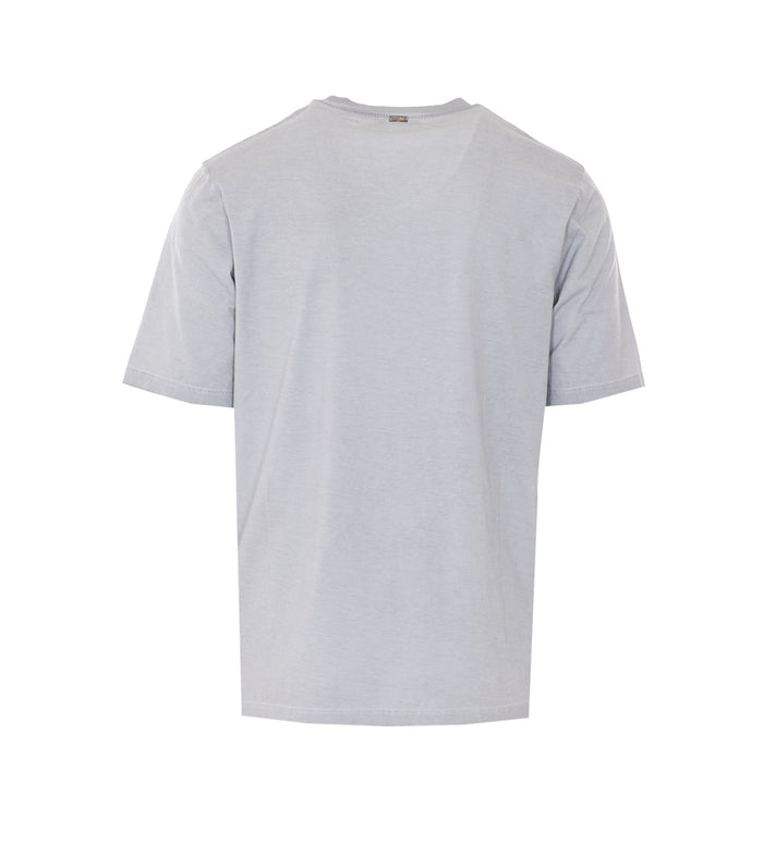 Herno T-shirts and Polos Grey Cotton