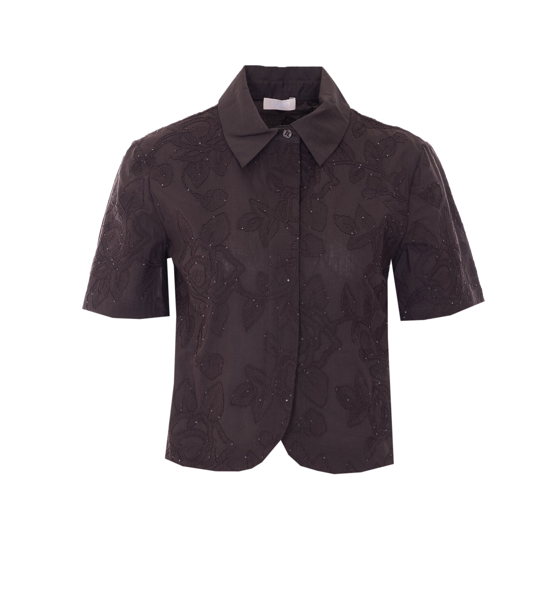 Liu Jo Shirts Brown Cotton