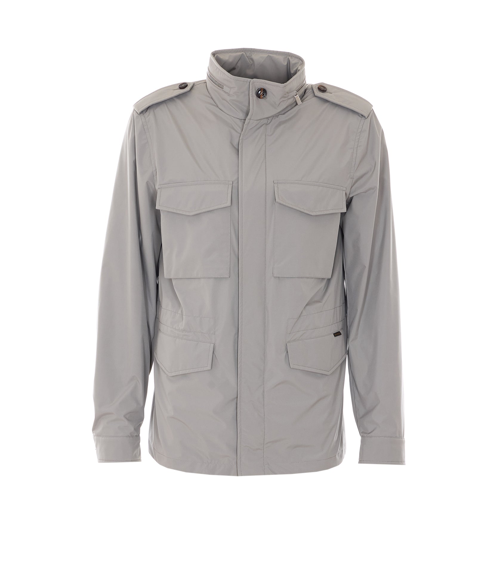 Moorer Jackets Grey Polyester