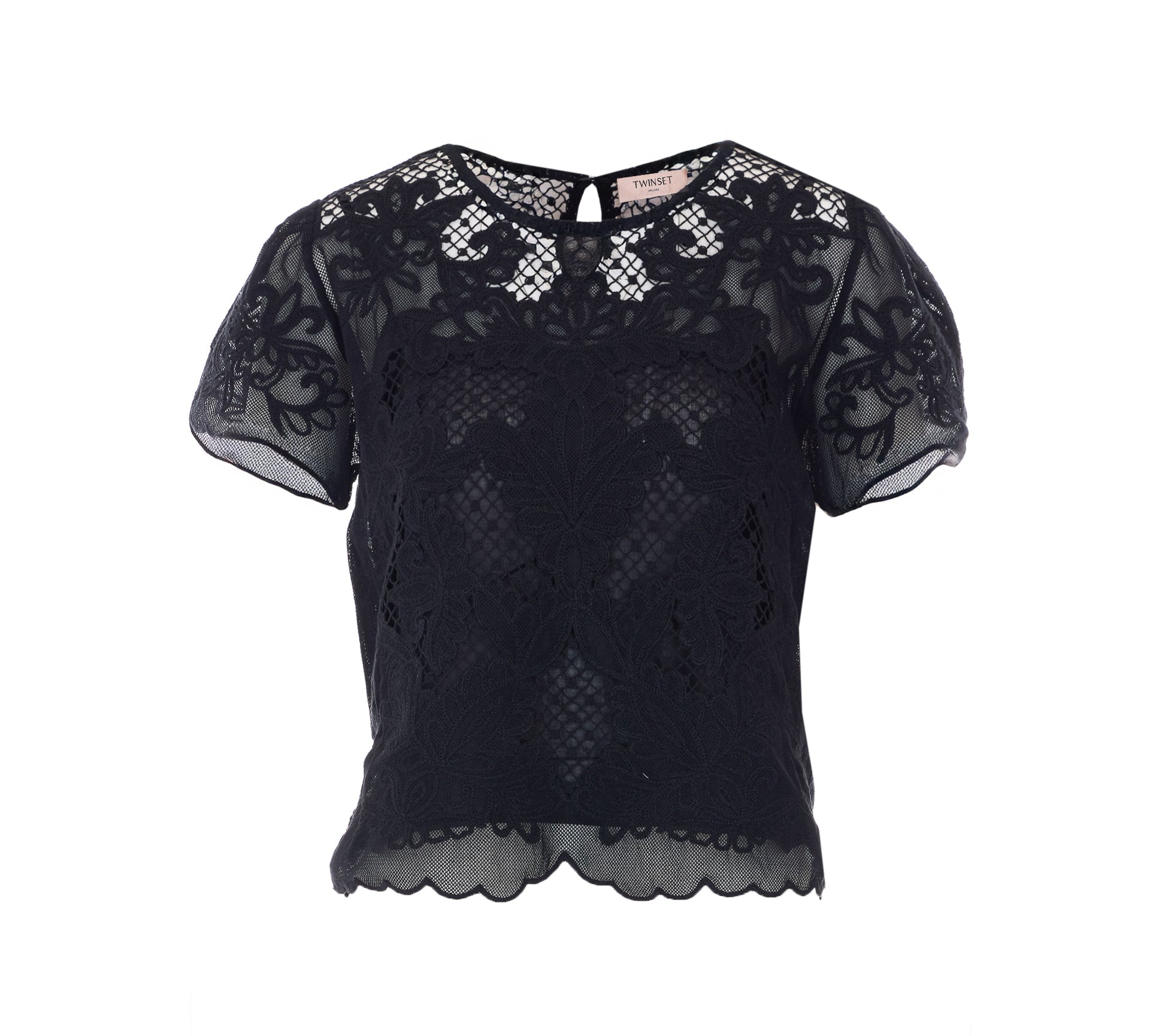 Twin-set T-shirts and Polos Black Cotton