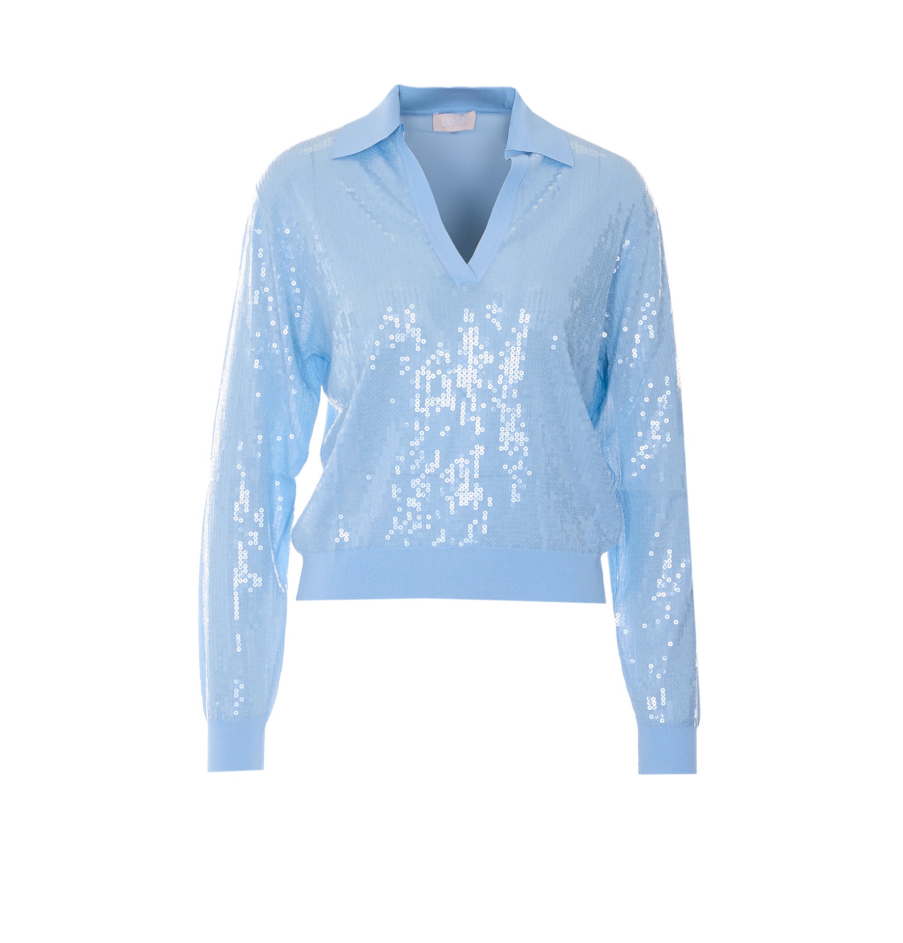 Liu Jo Sweaters Blue Viscose